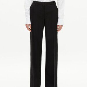 The Kooples Black Dress Pant with satin stripe